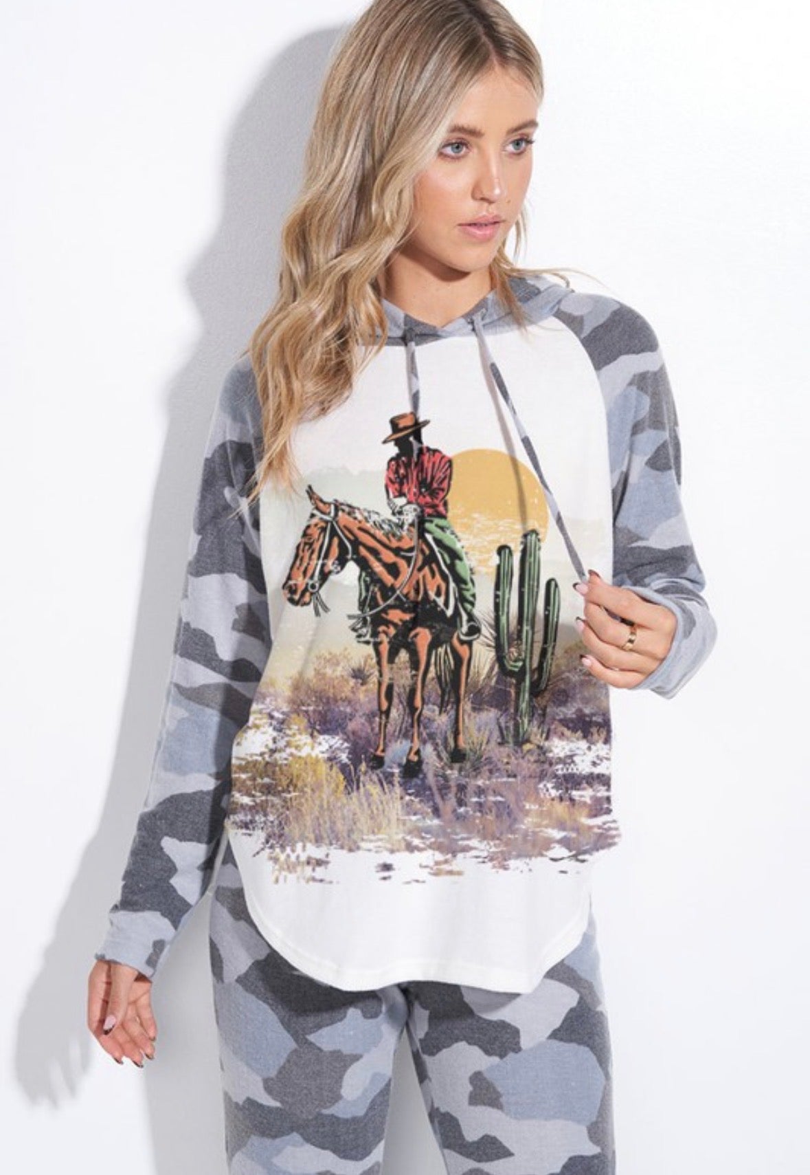Desert Rider Camo Lounge Set