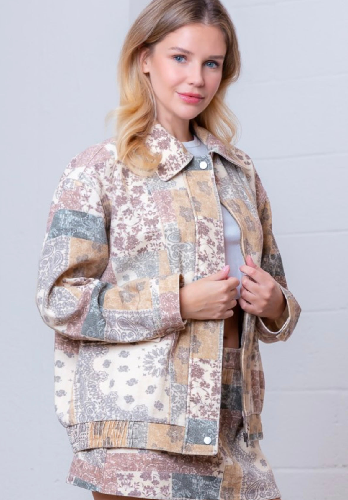 Boho patchwork jacket