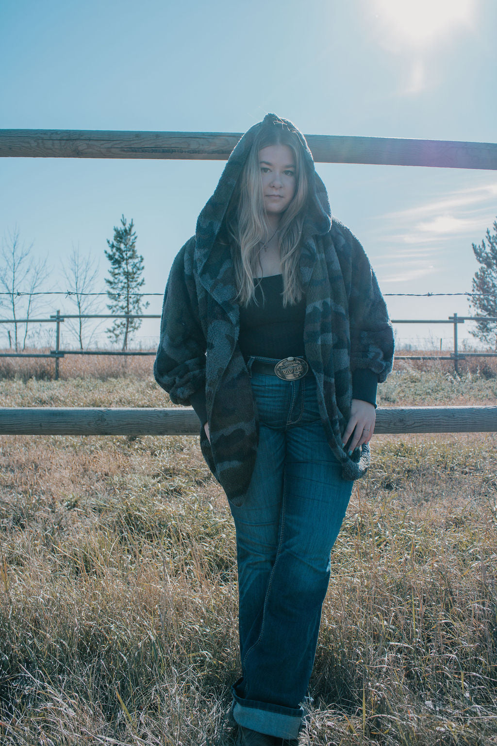 Cozy Camo Sherpa Jacket