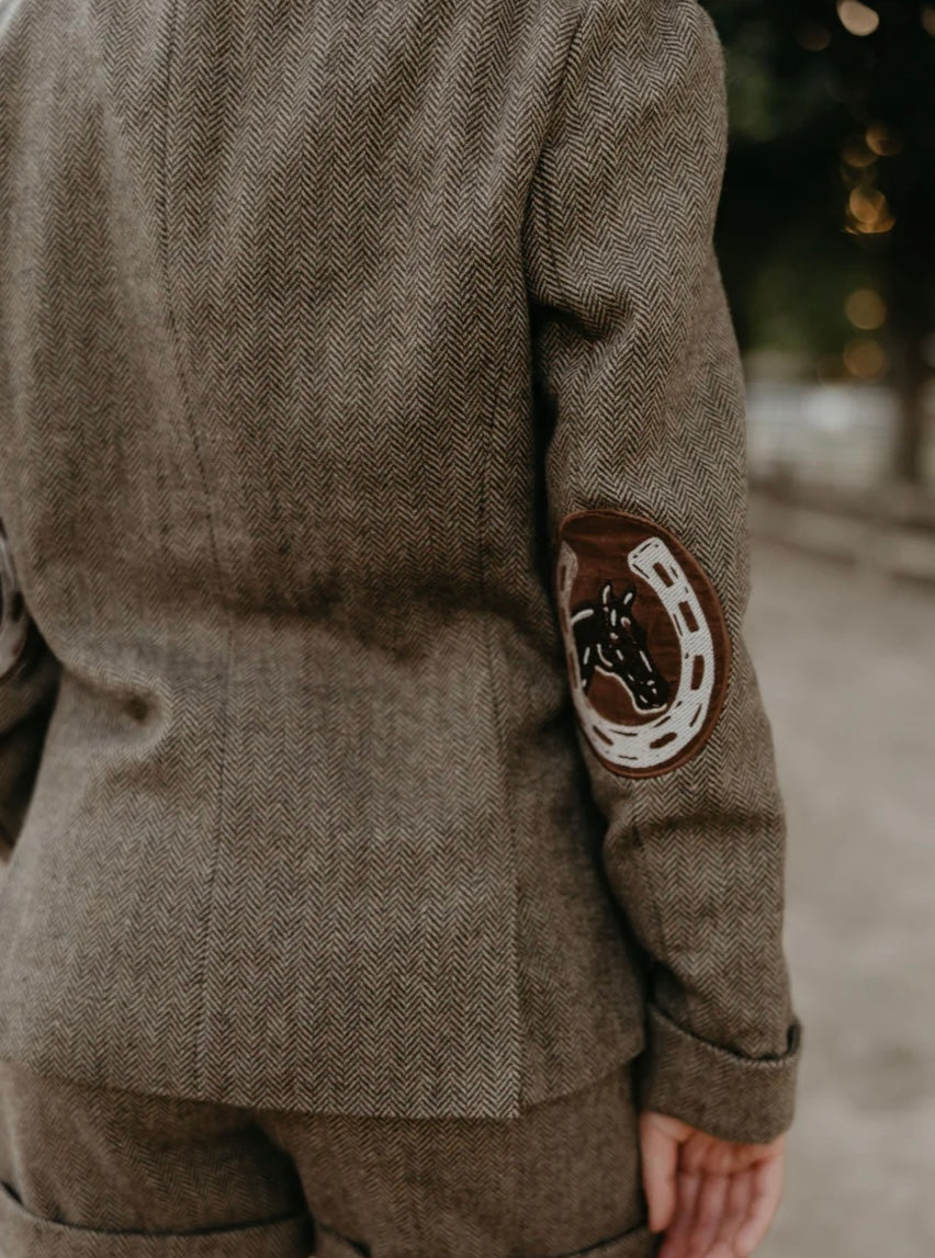 Last one medium Rodeo Quincy HOLMAN HERRINGBONE JACKET