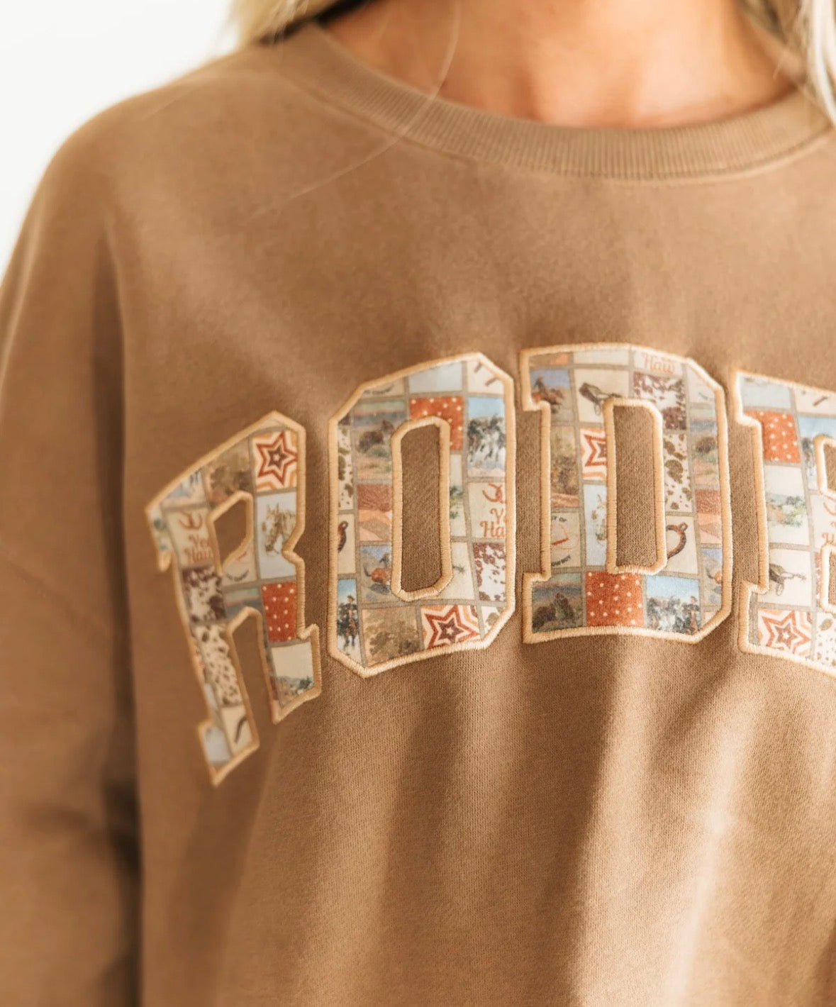 Varsity Rodeo crewneck