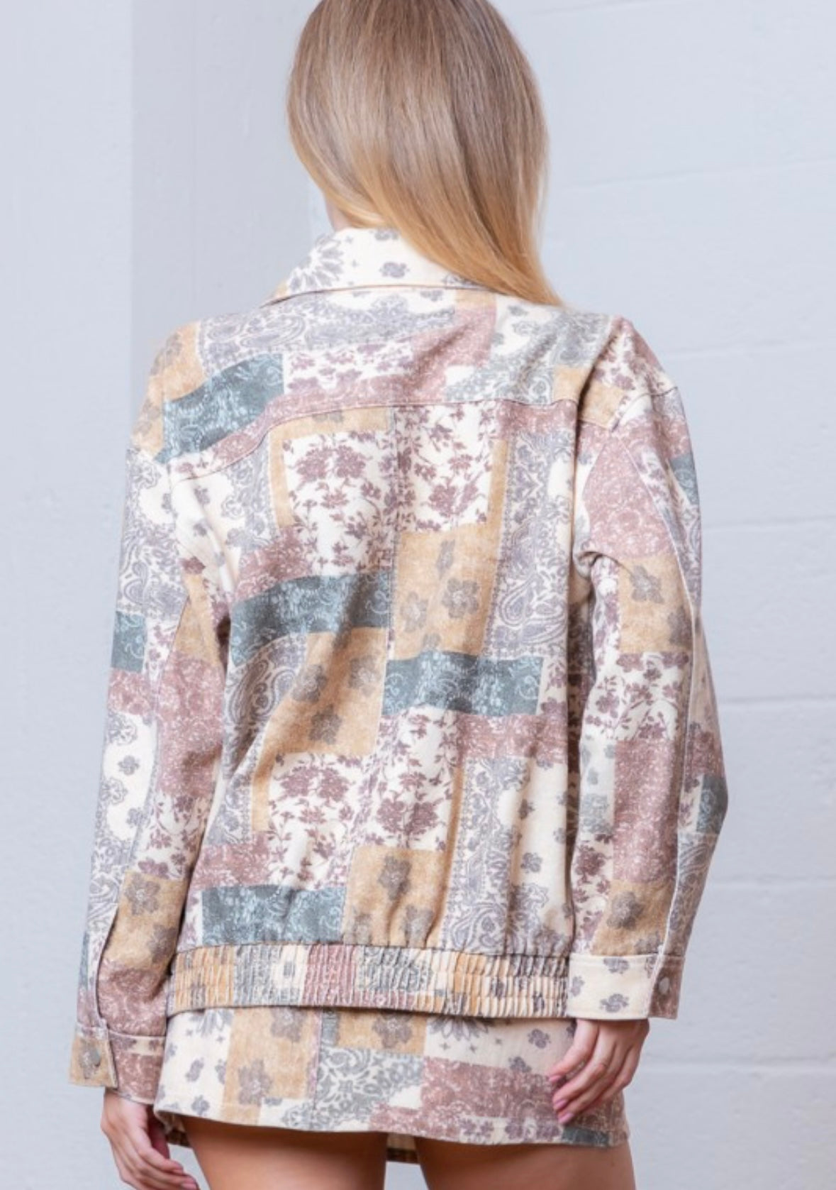 Boho patchwork jacket