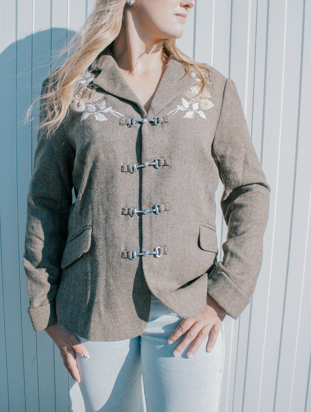 Last one medium Rodeo Quincy HOLMAN HERRINGBONE JACKET