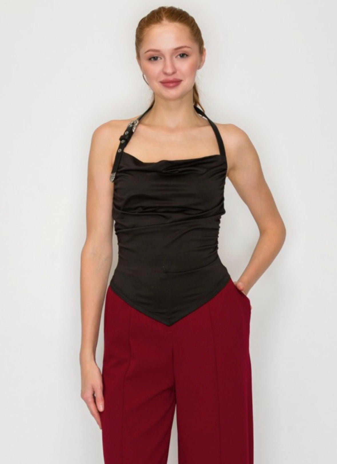 Western buckle top