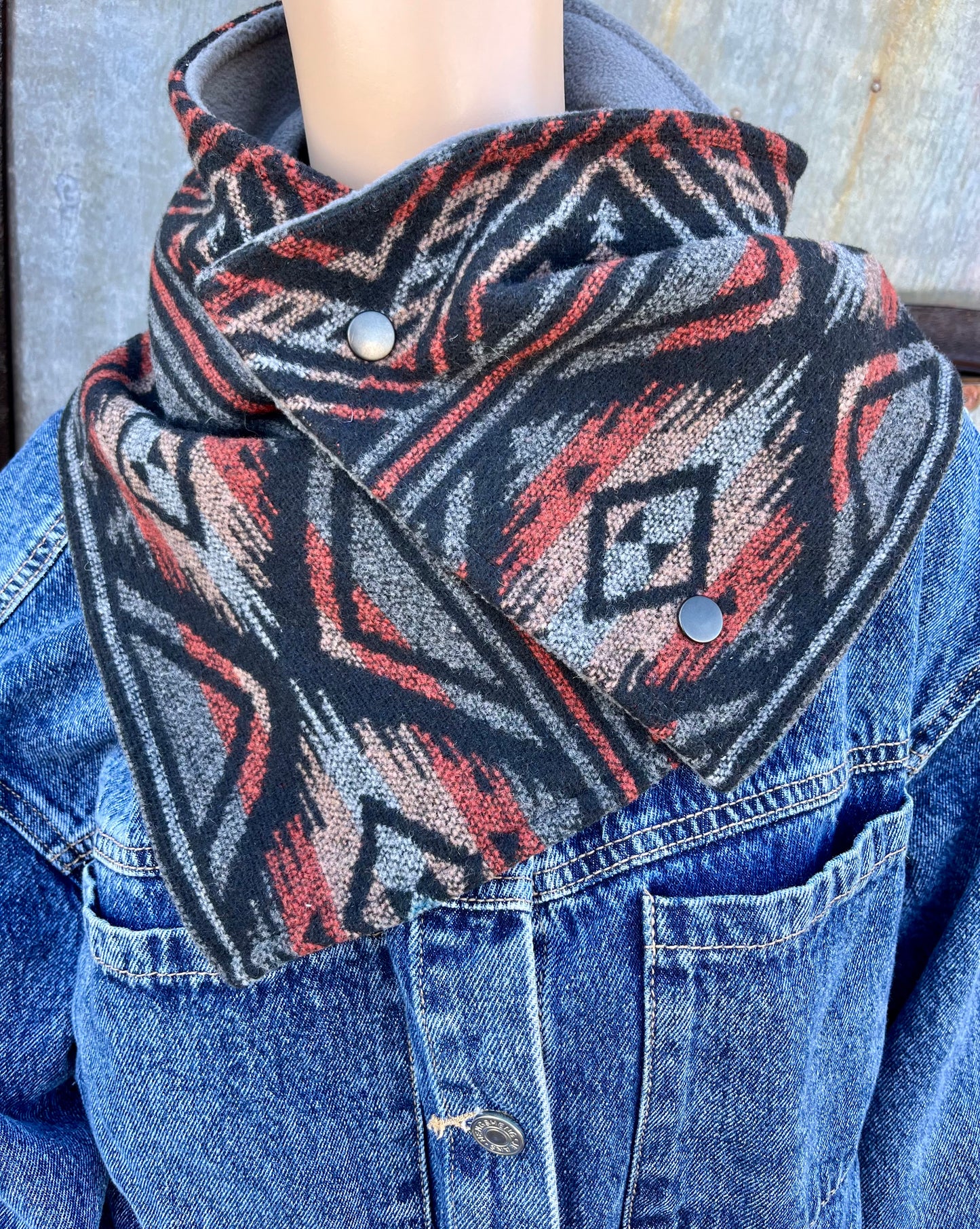 Locally made Western Wrap cowl