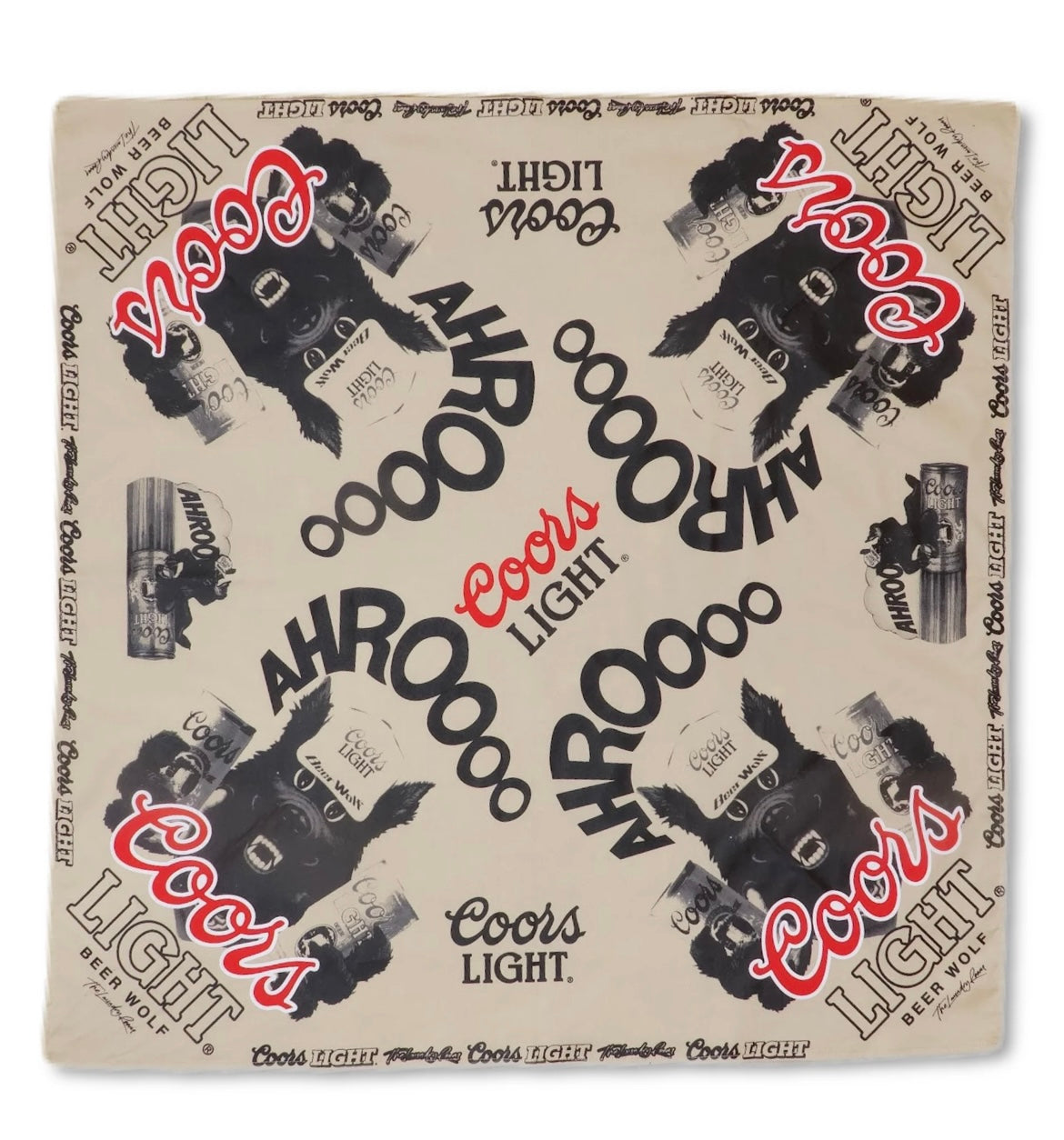 The Laundry Room beer wolf Coors bandana