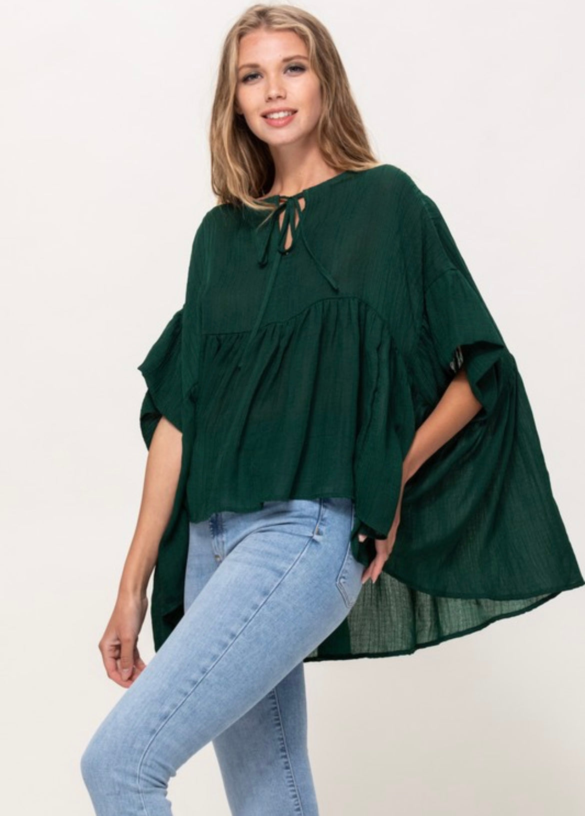 Last one small Amber Boho top