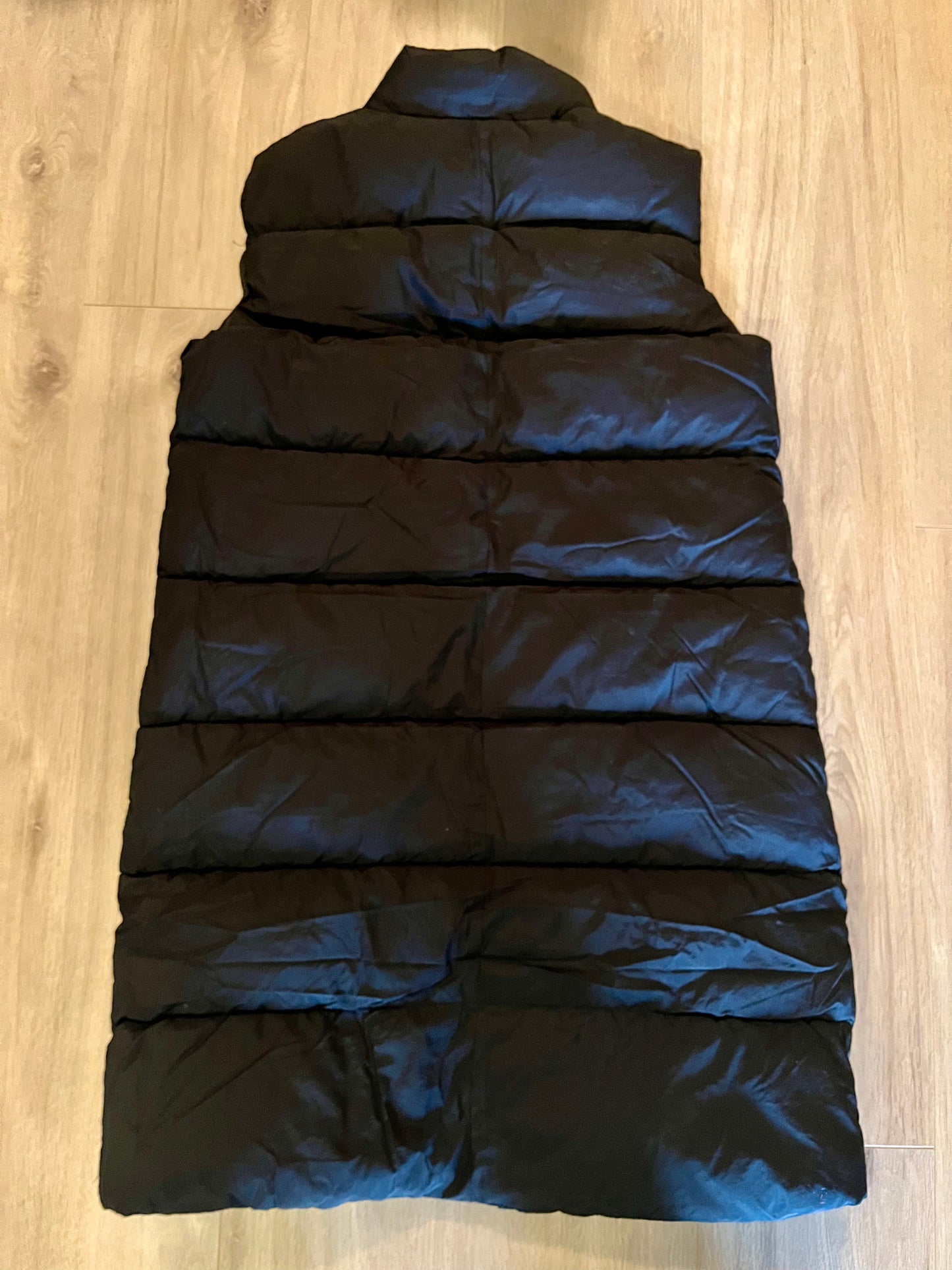 Long puff vest