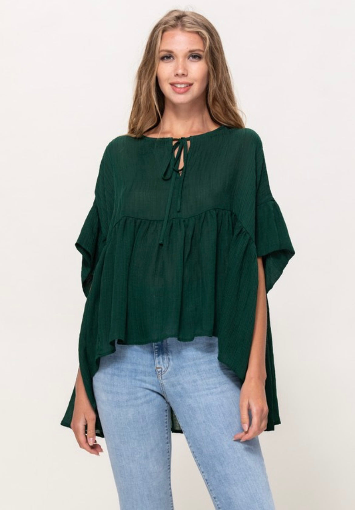 Last one small Amber Boho top