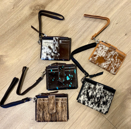 Small wallet wristlet