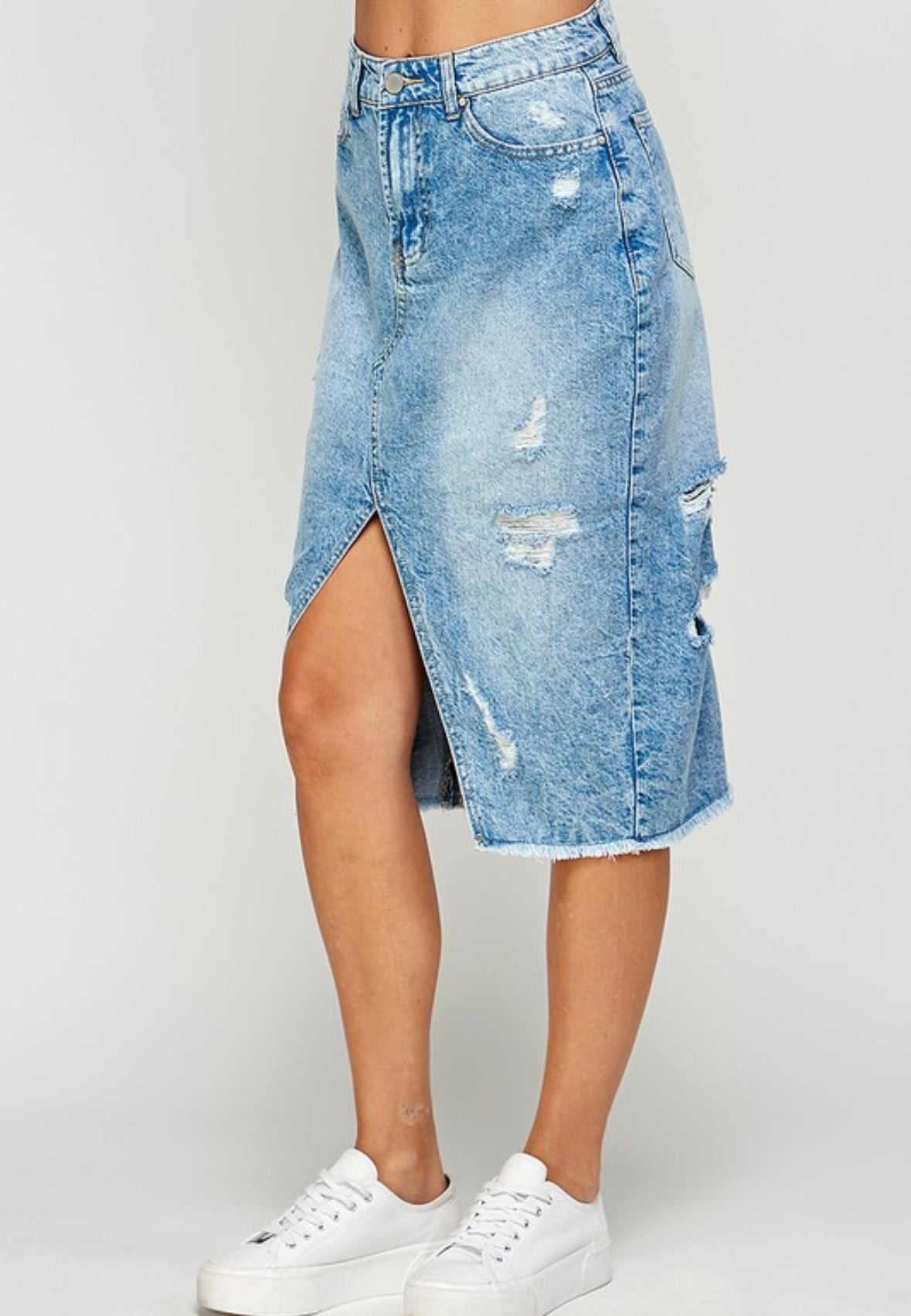Leanne denim skirt