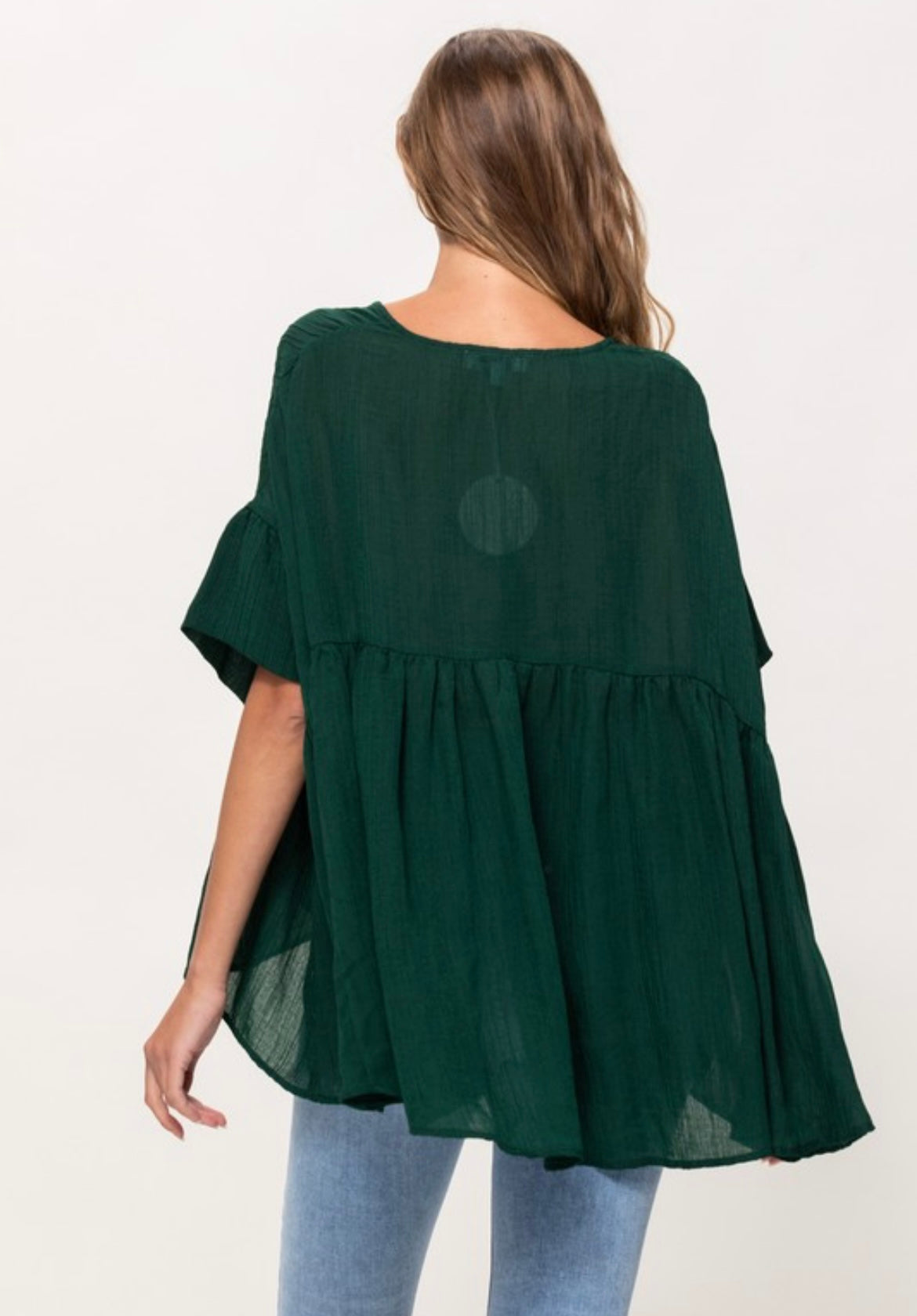 Last one small Amber Boho top