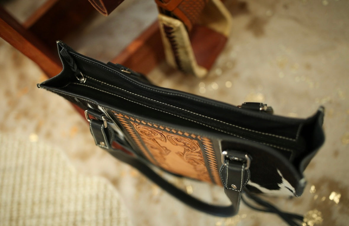 The Luxe Cowgirl A Haute Southern Hyde by Beth Marie Cowhide Tote