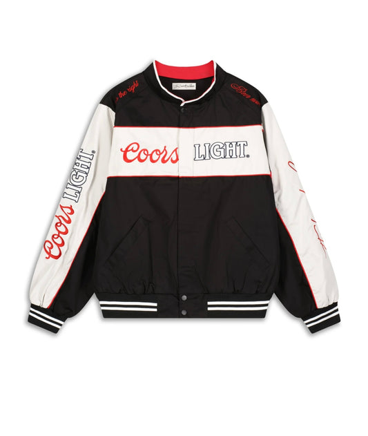 Last one small Coors Light Official Tm - Racing Jacket - Black