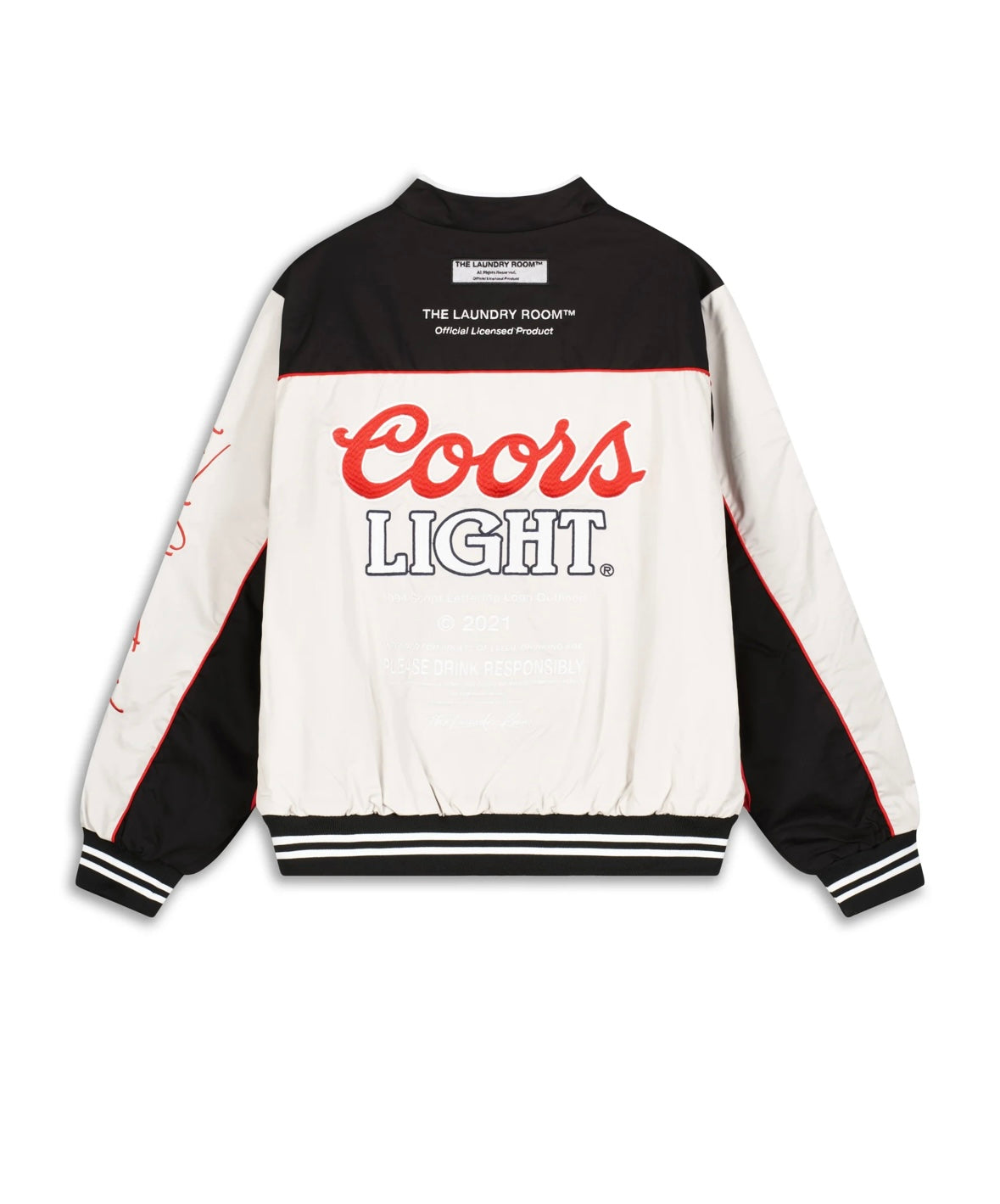 Last one small Coors Light Official Tm - Racing Jacket - Black