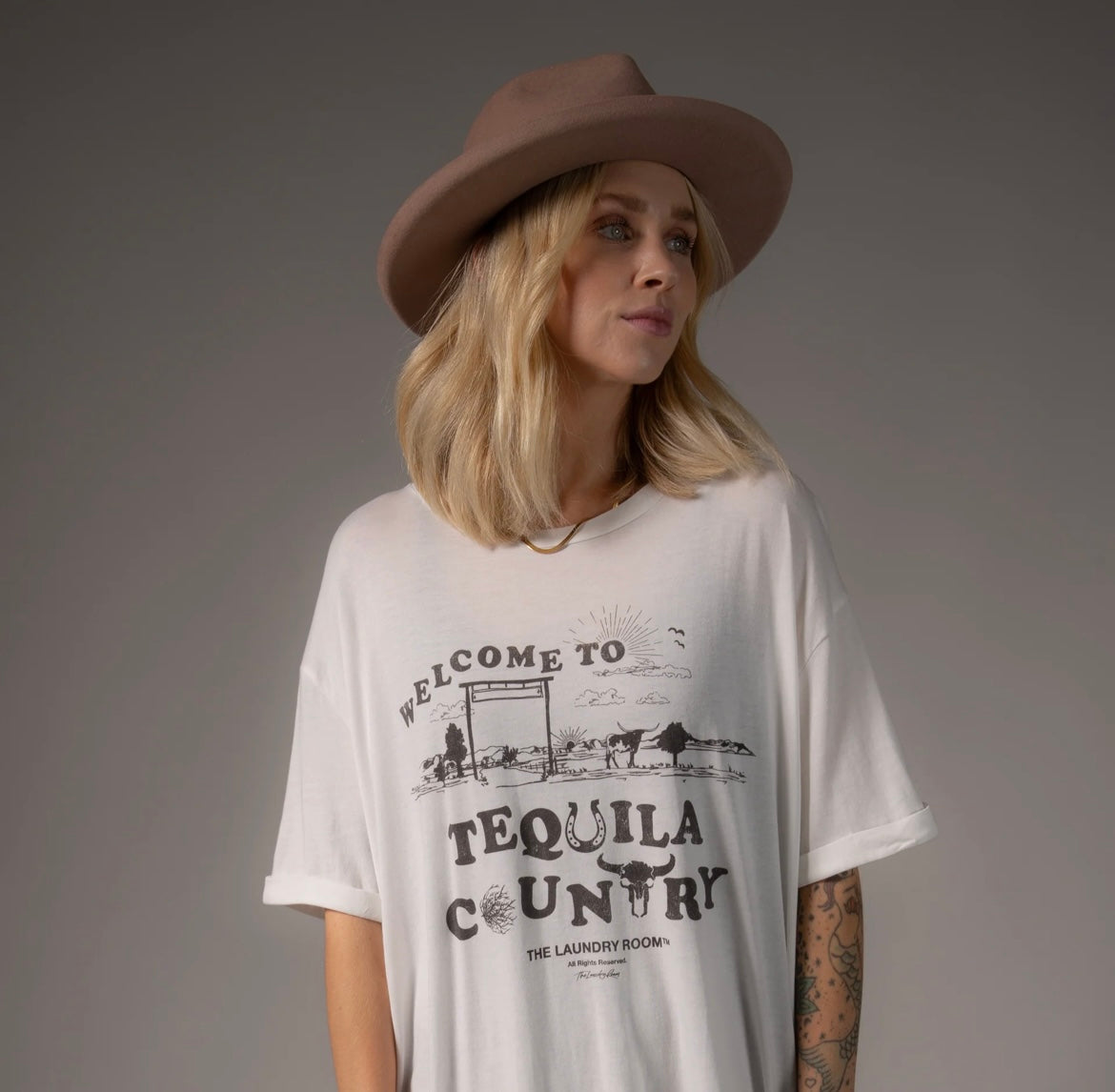 The Laundry Room welcome to tequila country tee