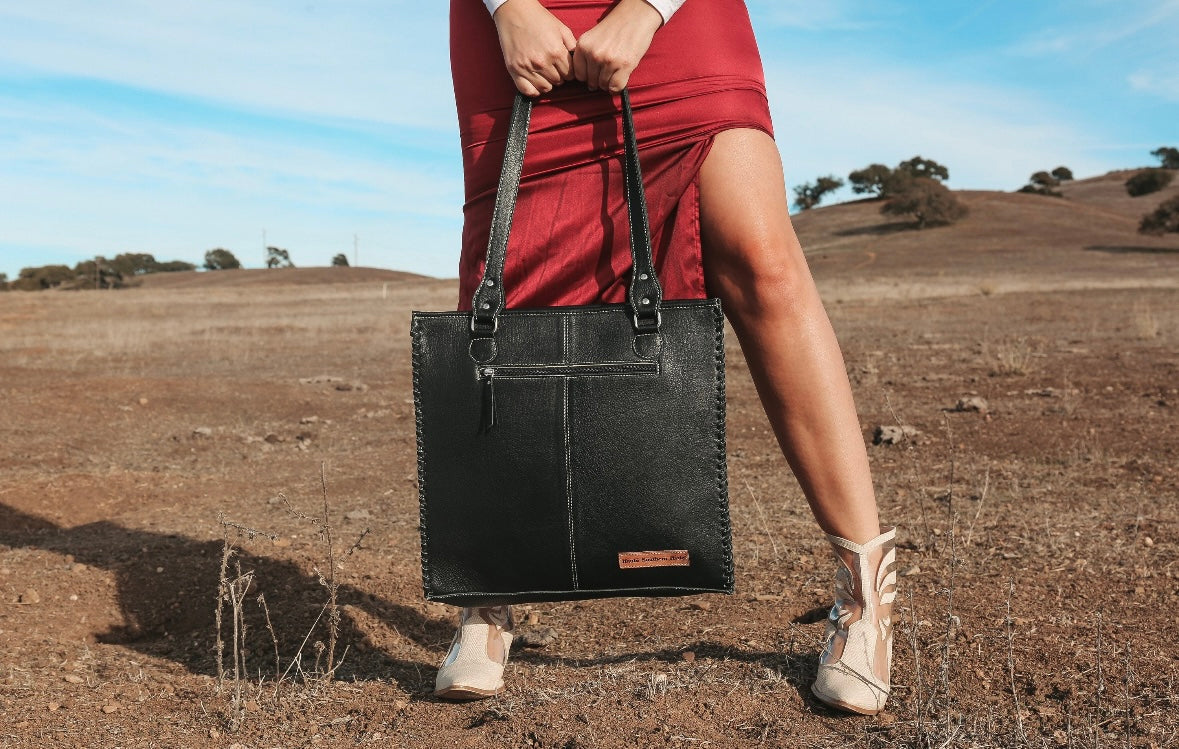 The Luxe Cowgirl A Haute Southern Hyde by Beth Marie Cowhide Tote