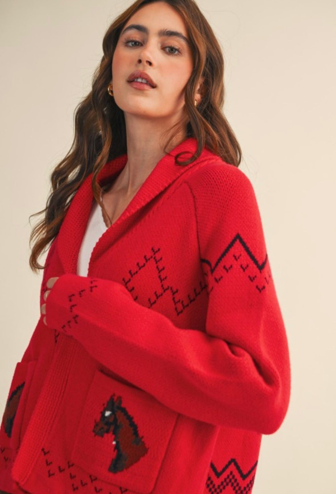 Horse cardigan