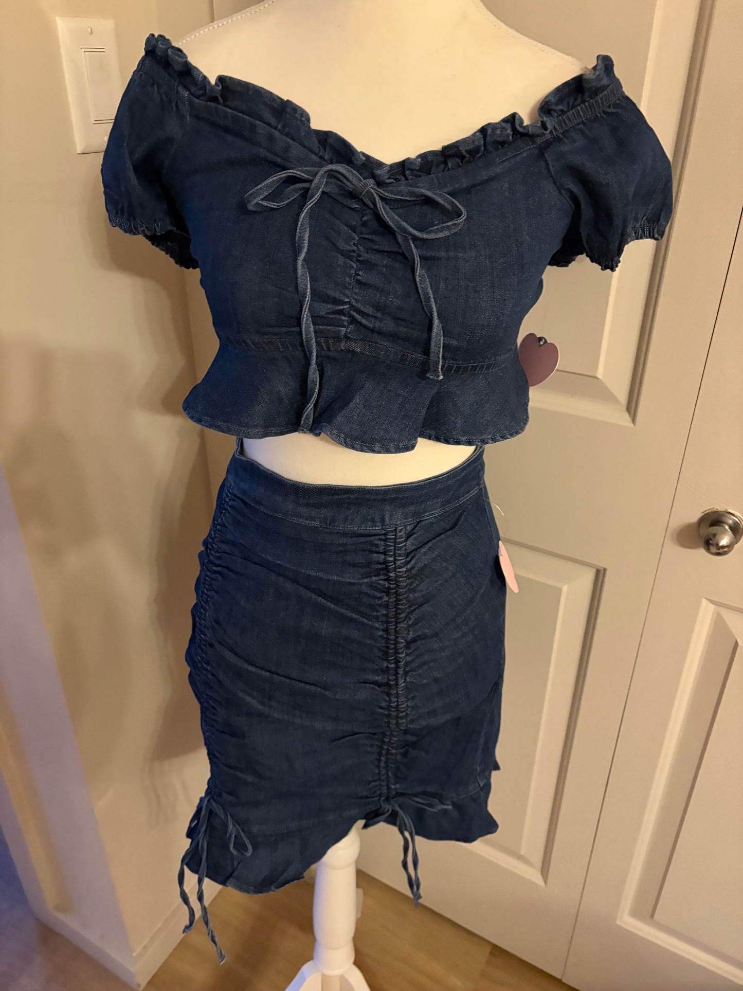 Midnight Muse Denim Set