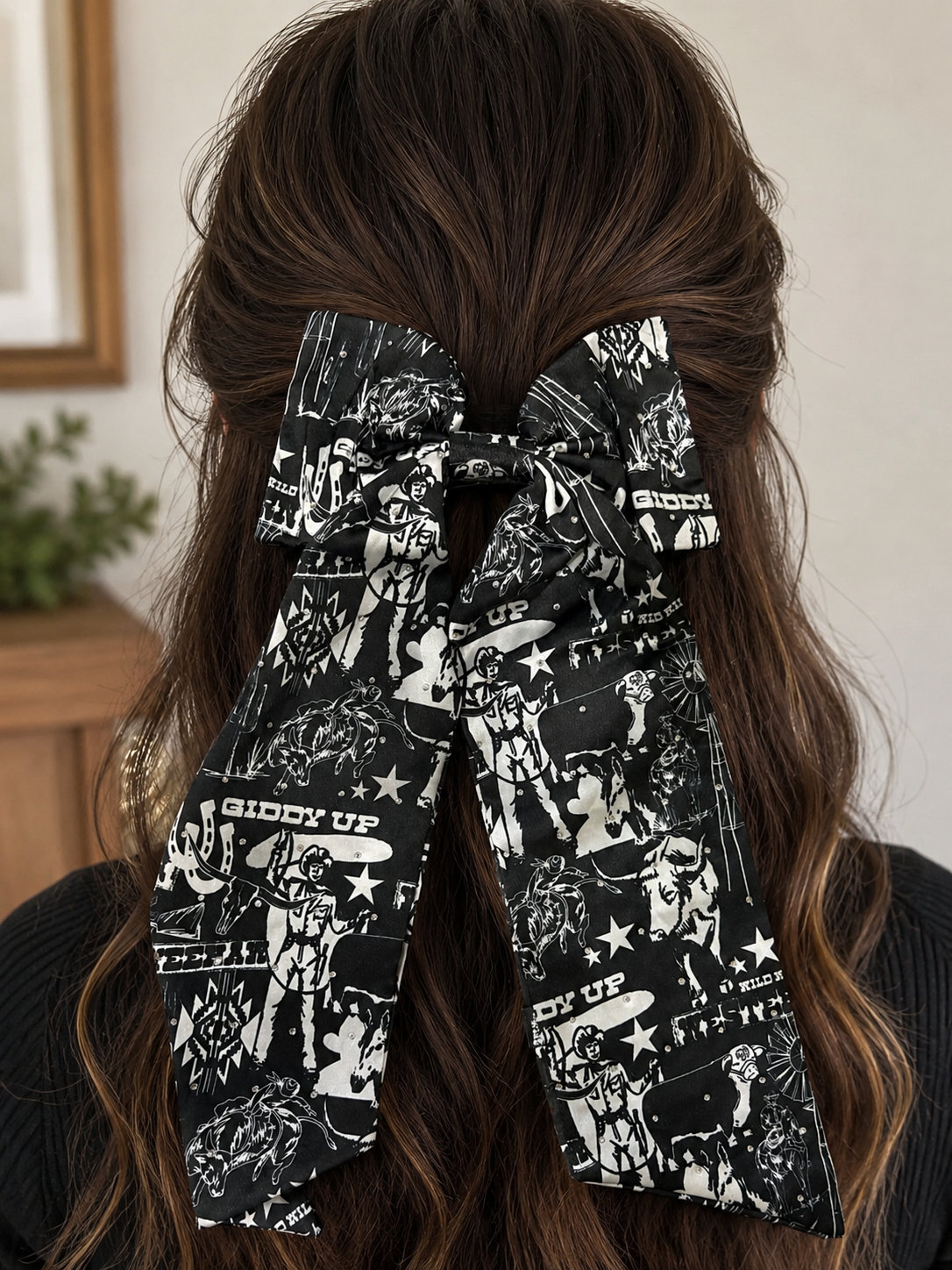 2fly large bow hair clip