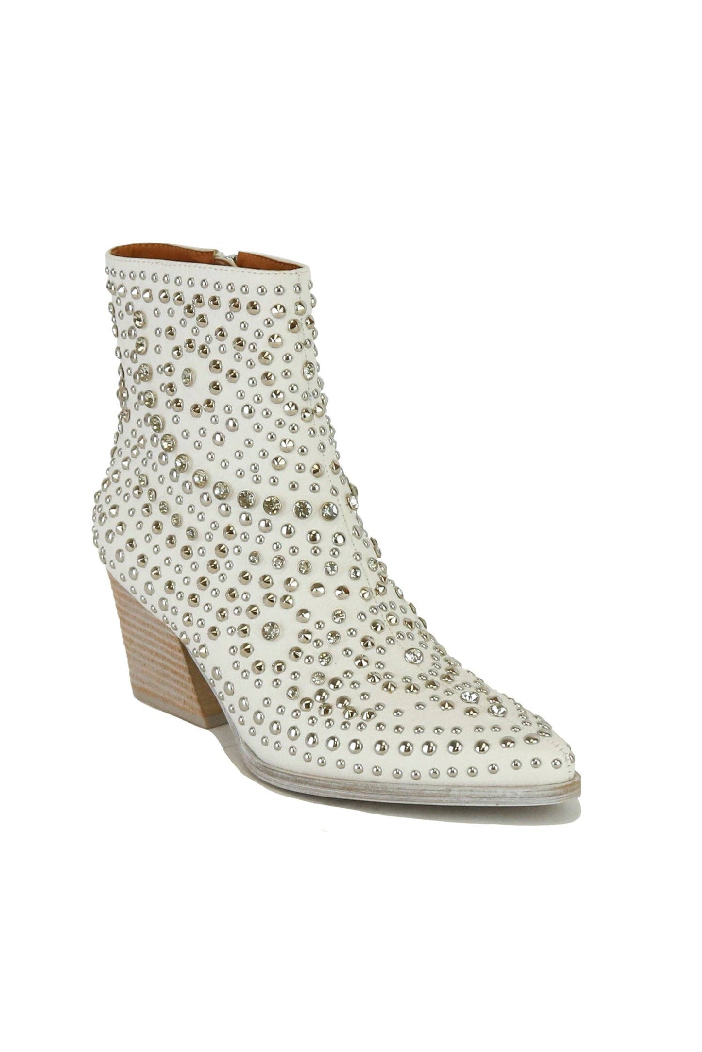 HAZEL Studded Ankle Boots