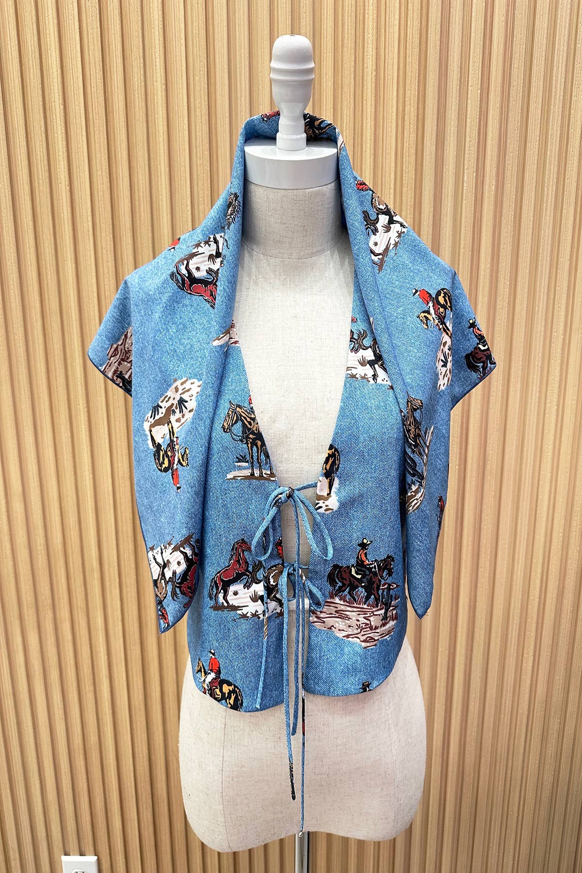 Western Friend Ranch Print wild rag