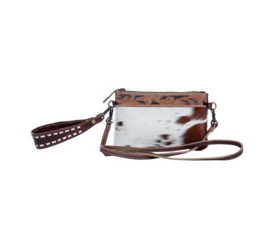 Myra Cowhide belt bag / clutch